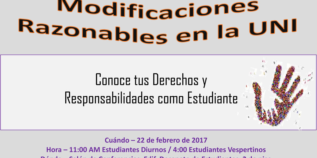 Conoce tus Derechos y Responsabilidades como Estudiante