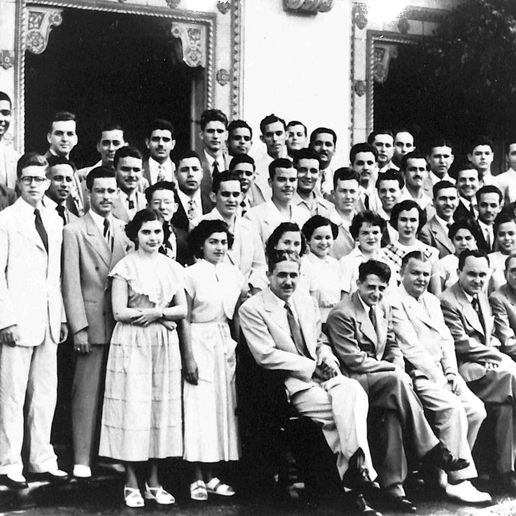Primera Clase Escuela Medicina 1954