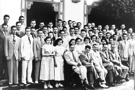Primera Clase Escuela Medicina 1954