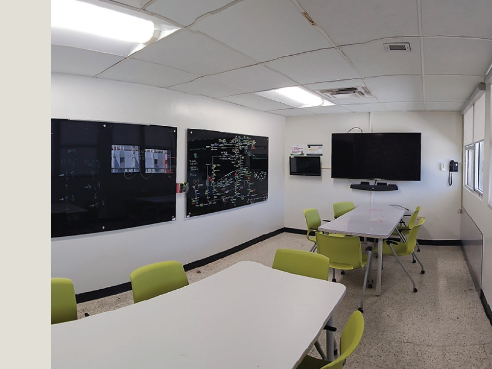 Salones de estudio para los estudiantes Escuela de Medicina