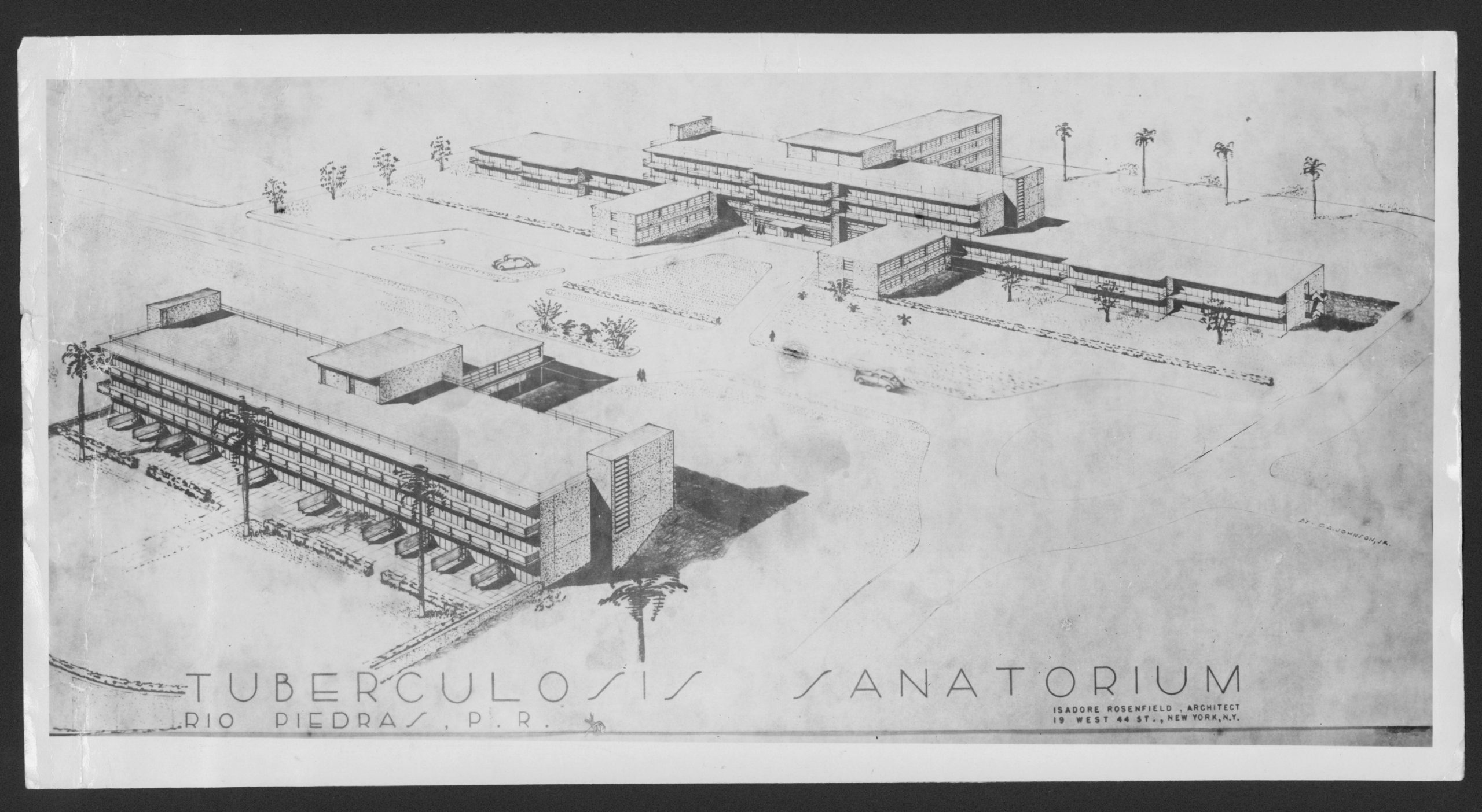 Plano Sanatorio Tuberculosis, Rio Piedras